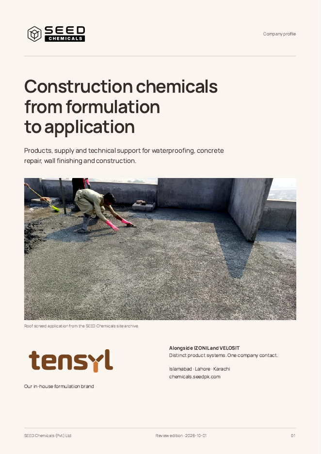 Cover of the SEED Chemicals company profile