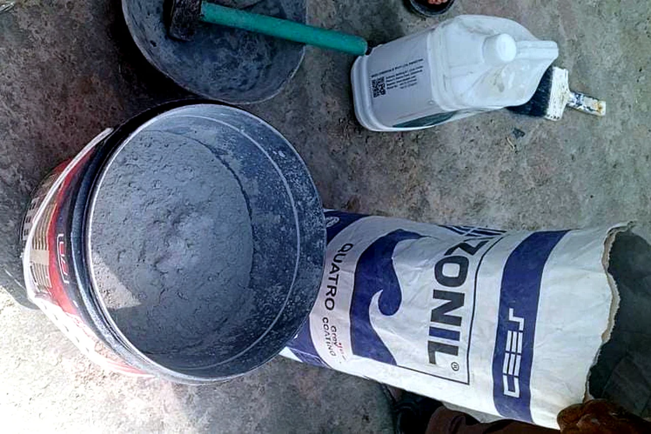 Mixing SEED Chemicals product on site