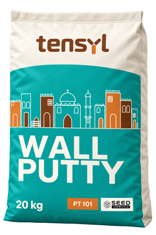 TENSYL Wall Putty packaging design preview