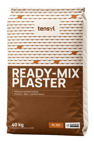 TENSYL Ready-Mix Plaster — Packaging preview · 40 kg to verify